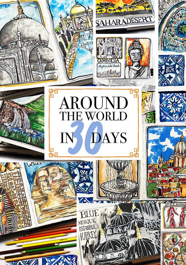 Around the World in 30 Days! NEW 30 Day Class is Here!