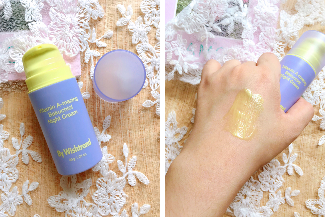 By Wishtrend Vitamin A-mazing Bakuchiol Night Cream Review | chainyan.co