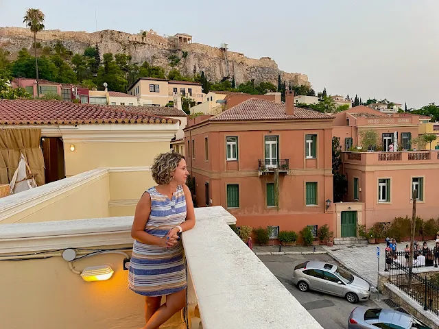 Atina gezi rehberi Acropolis manzarası