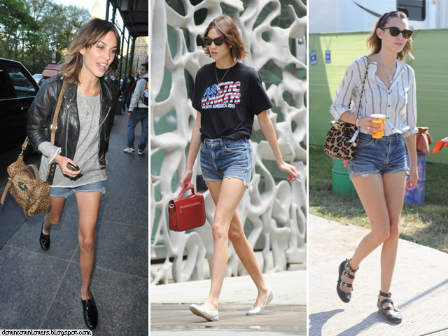 Estilo, Alexa Chung, Estilo Alexa Chung, Alexa Chung shorts, Alexa Chung calção, Alexa Chung calções, Alexa Chung t-shirt, Alexa Chung camiseta,