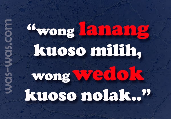 Gambar Kata-Kata Lucu Bahasa Jawa - WAS-WAS.com - WAS-WAS.com