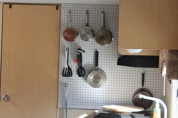 http://www.apartmenttherapy.com/pegboards-in-the-kitchen-171283