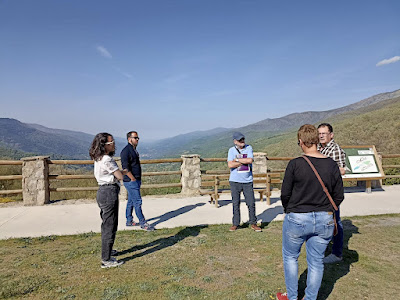 “INMERSIÓN EN UN GAL”, TÉCNICOS ASOCIADOS A LA RED EUROPEA DE DESARROLLO RURAL VISITAN EL VALLE DEL JERTE