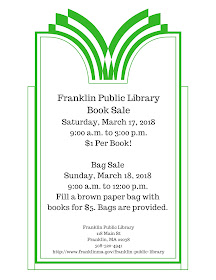 Franklin Public Library Book Sale - Mar 17-18