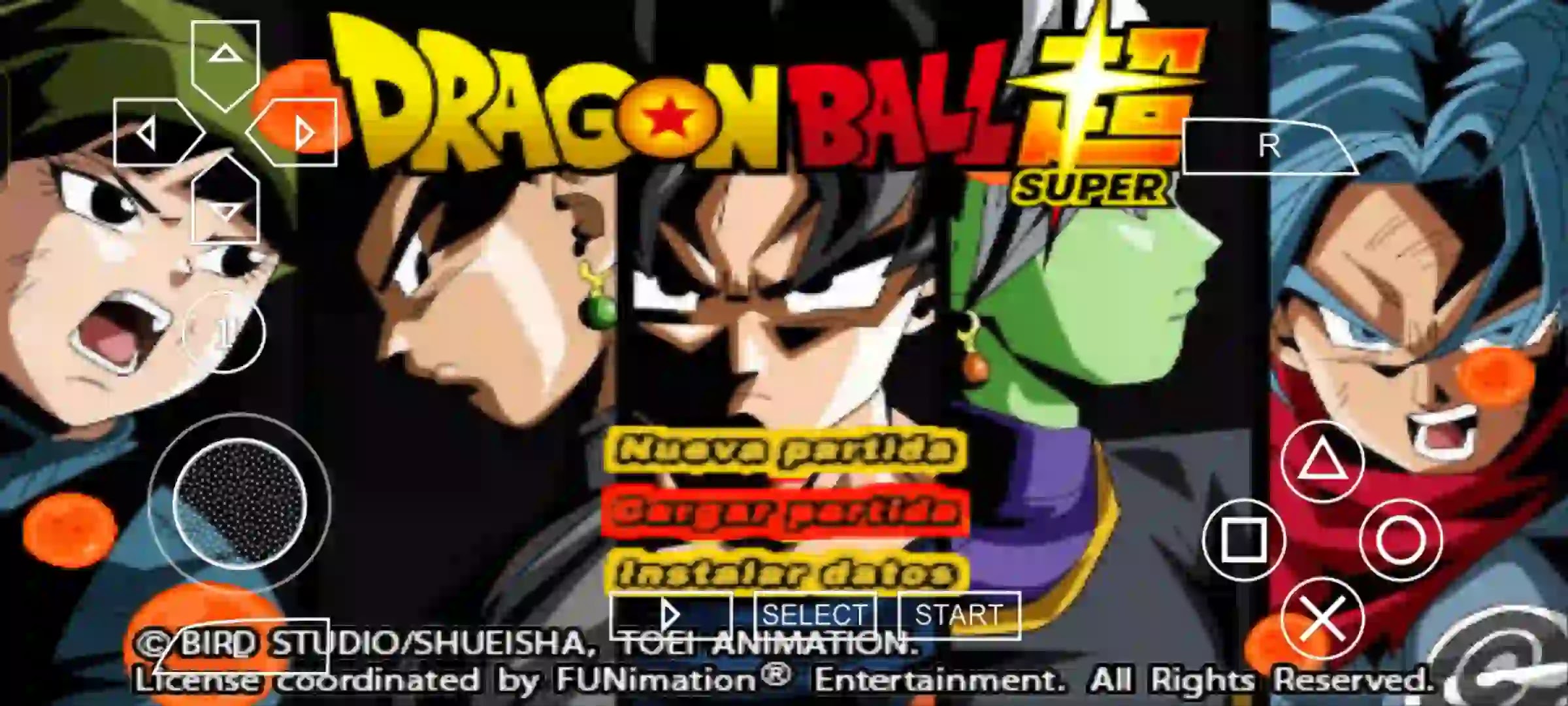 Dragon Ball Super PPSSPP ISO Download