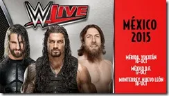 WWE live mexico 2015 venta de boletos primera fila baratos