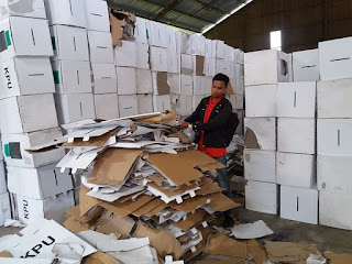 2.298 Kotak Suara di Cirebon Rusak Terendam Banjir