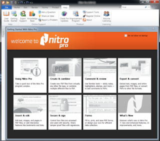 Open Create PDF With PDF Nitro Pro 7.5.0