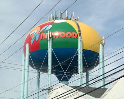 Wildwood Water Tower - Beach Ball Design in New Jersey