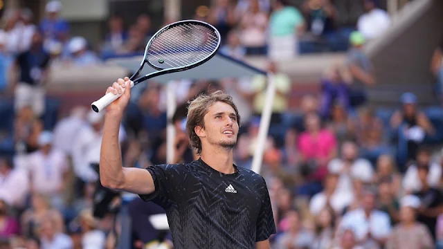 Alexander Zverev celebra mais uma vitória no US Open