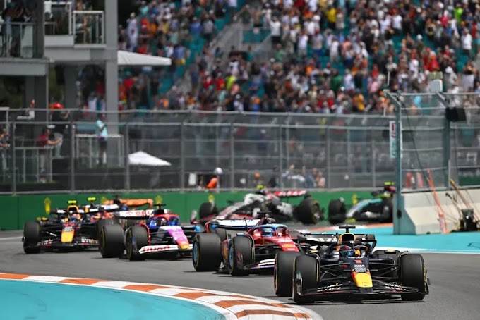 Mais um passeio de Max Verstappen na sprint de Miami