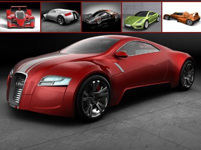 tuned cars wallpaper. Cars which are not real, from 3D models but such modern and looks strength, 