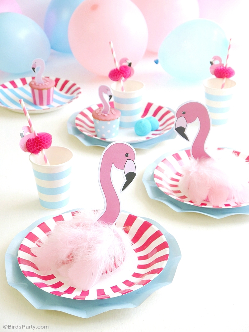 Idees Fete D Anniversaire Flamant Rose Fetes Party Printables