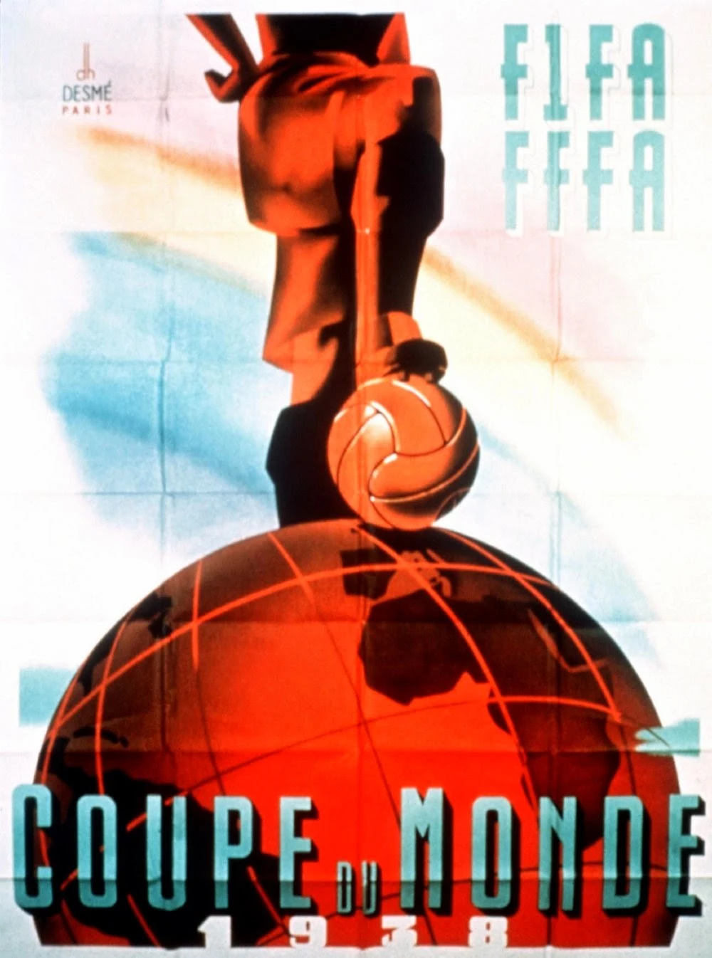 Vintage World Cup Posters France 1938