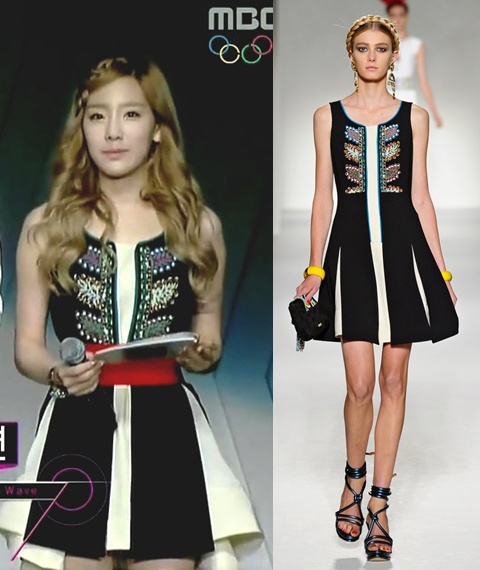 Girls’ Generation’s Taeyeon perfect even in comparison to driveway model