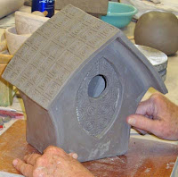 Clay Birdhouse