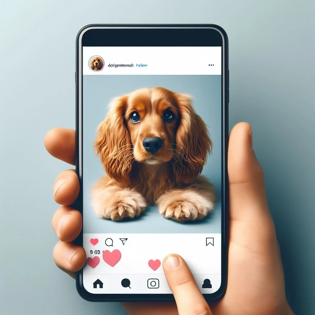 Isolated, showcasing the top pet accounts on Instagram, top pet accounts, minimal background