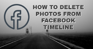 How to delete photos from FB timeline