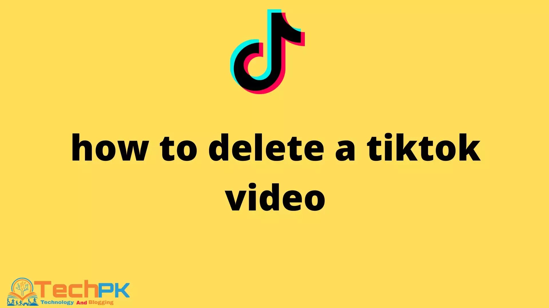 how to delete a tiktok video