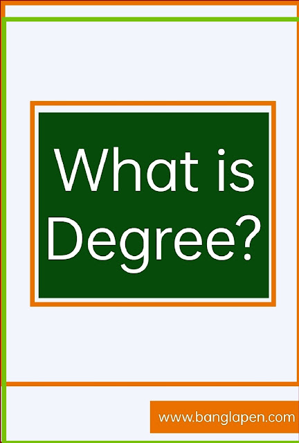 what is degree