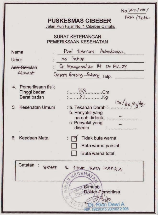 Tempat membuat surat keterangan sehat rohani cara membuat 