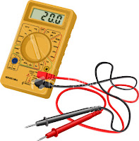 A multimeter, the Swiss Army Knife of dealing with electrical problems.