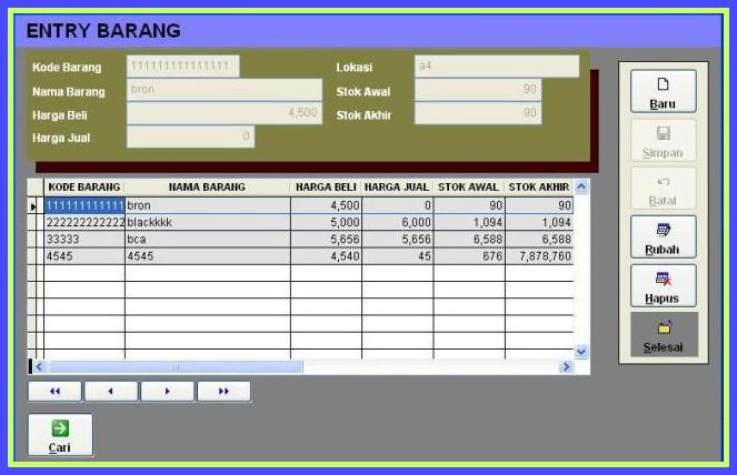 Aplikasi Cetak Kartu Inventaris Barang Sekolah Terbaru 