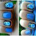 Blue flower nails (notd)