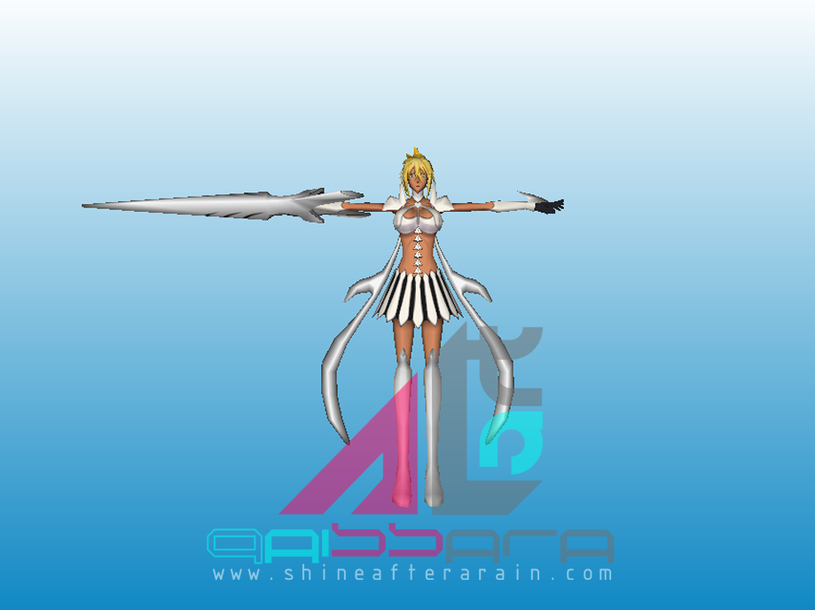 Tia Harribel Zanpakuto 3D Model