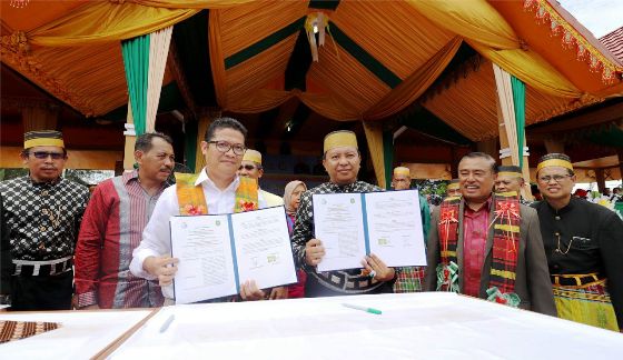 Bupati Kep. Selayar,  Teken MoU Pengembangan Sektor Kelautan Dan Perikanan