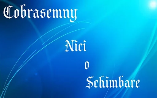 Nici o scimbare