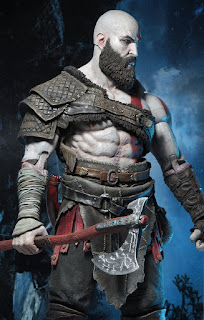 Fotos e info de Kratos 1/4 de "God of War 4" - Neca