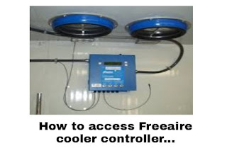 How to access Freeaire Cooler Controller