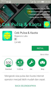 cek kuota