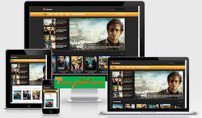 Screenshot Template Blogger Cinema - Templatiser