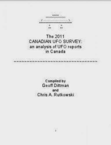 Canadian Ufo Sightings On The Rise Merit Study
