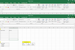Cara mengambil data berdasarkan tabel lain di Microsoft Exel dengan Hlookup dan Vlookup