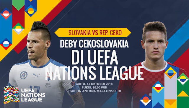 PREDIKSI Slovakia vs Republik Ceko: Derby Cekoslovakia