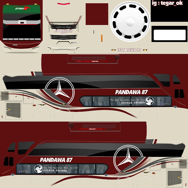 Berbagai Livery Bus Simulator Indonesia