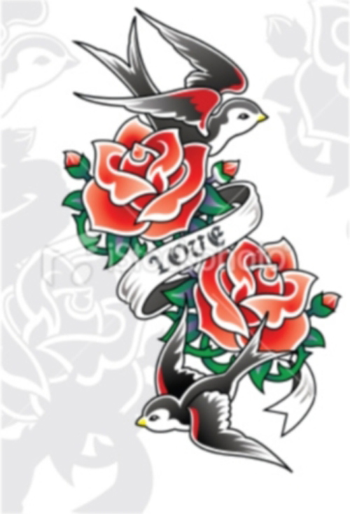 For many years the rose tattoo