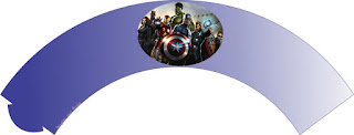 The Avengers Free Printable Wrappers  Cupcake.