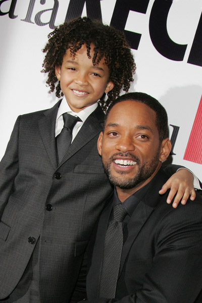 will smith kids. will smith family photo