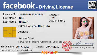Làm giấy phép sử dụng Facebook