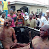 See How an Angry Mob Mercilessly Beat Up Armed Robbers Caught In Ogun State