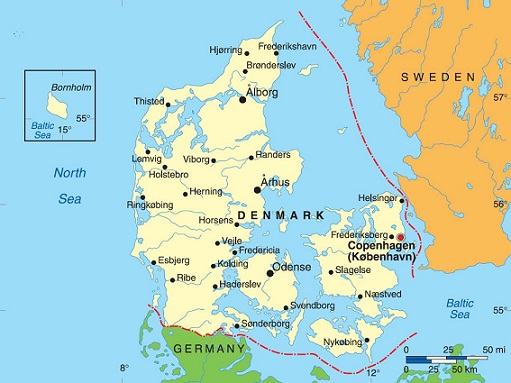 Danmark Kort Med Byer Danmark Kort Med Byer | stoffeerderijrozendal Danmark Kort Med Byer