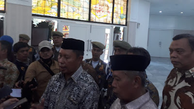 Setelah Sertijab Pj Bupati Bogor Asmawa Tosepu, Langsung tancap  gas, pimpin rapat selesaikan PR di Kabupaten Bogor