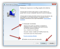 Restauração de Sistema (Windows 7)