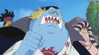 ワンピースアニメ 魚人島編 543話 ジンベエ | ONE PIECE Episode 543