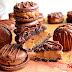 Macarons chocolat et caramel... façon Twix !