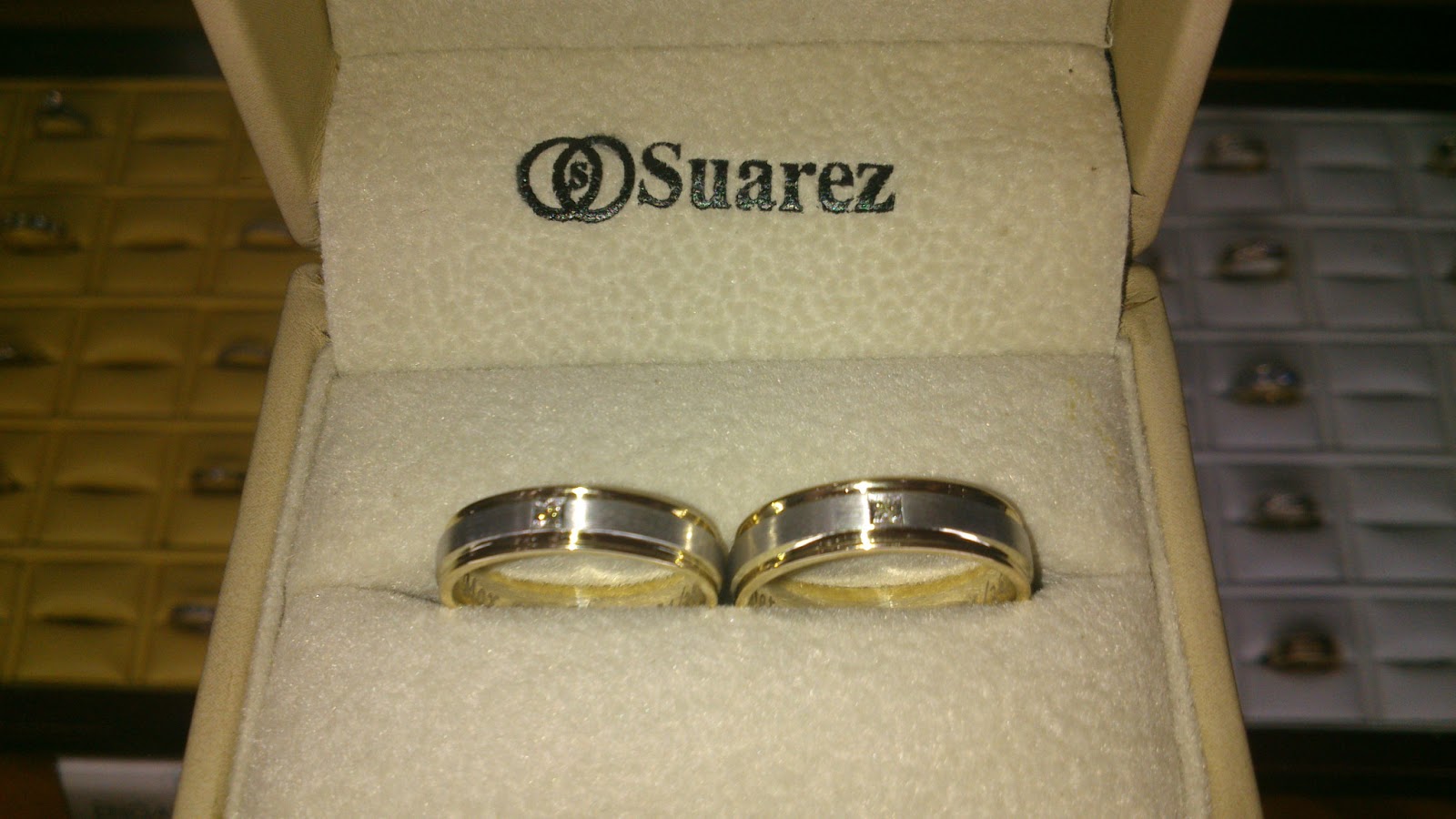 Suarez wedding rings hw flat